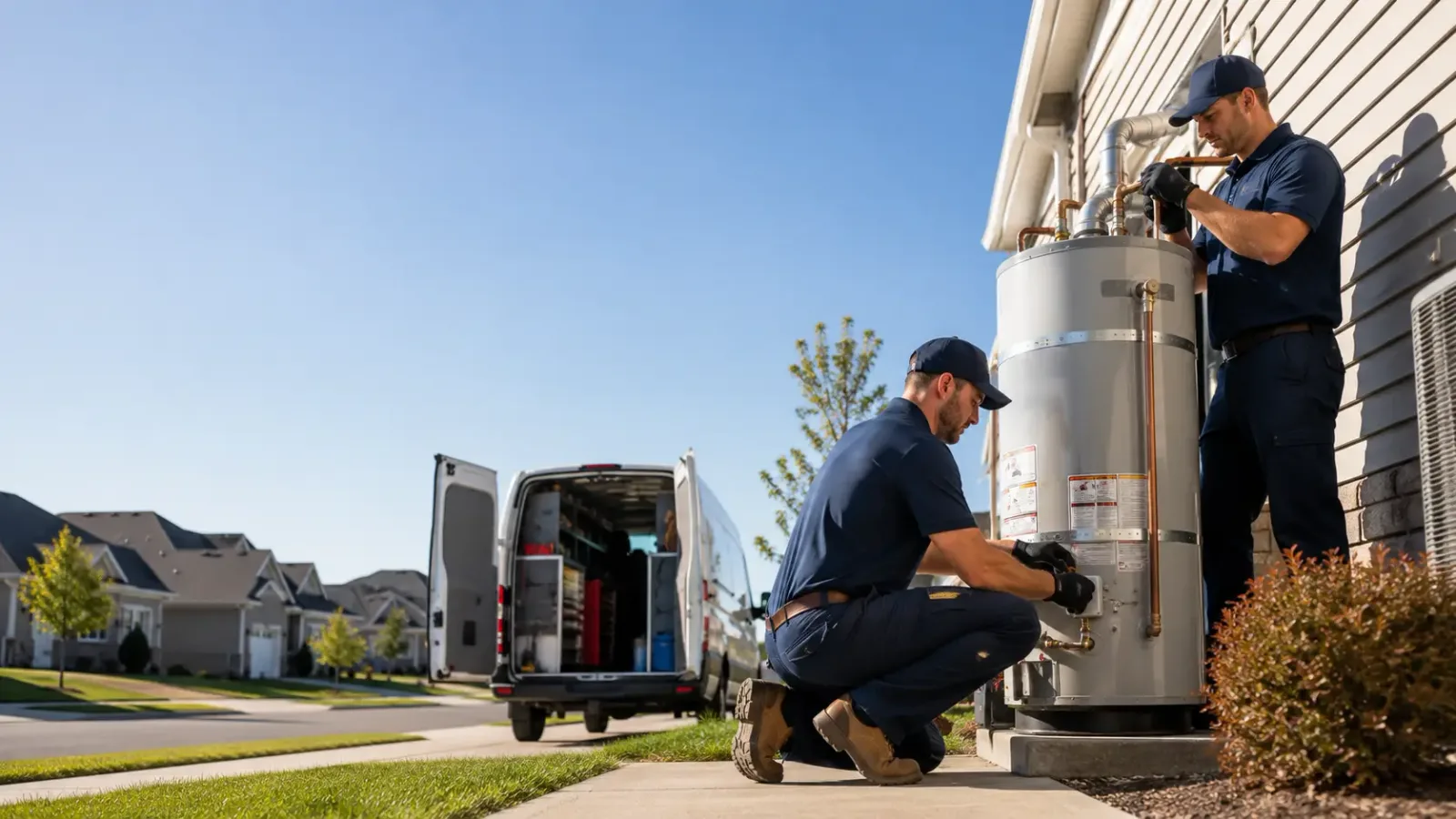 Water Heater Installation in Meyersville, TX